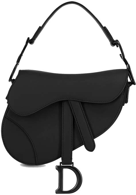 dior saddle total black|christian dior saddle bag black.